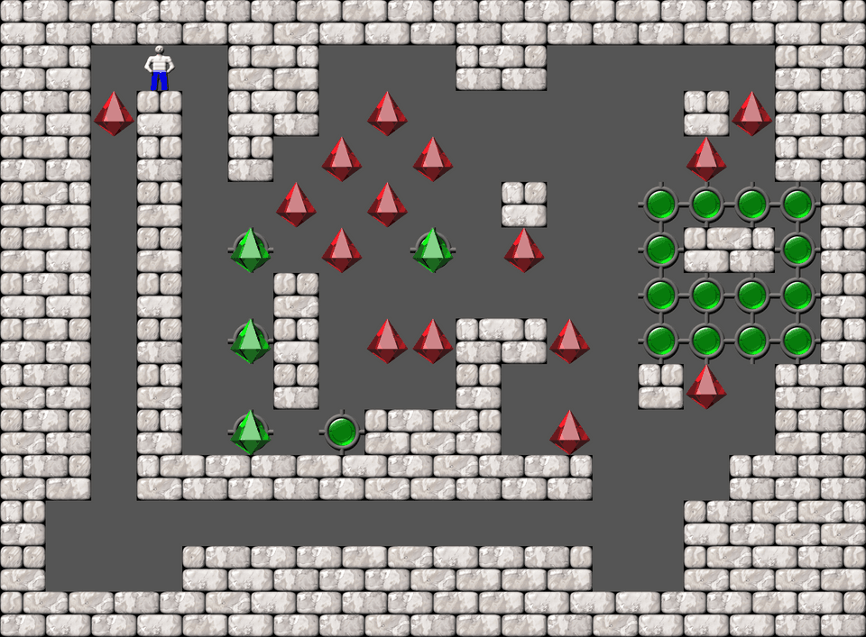 Sokoban Bugs1005 collections level 923